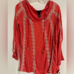 INC NWT beaded blouse, XS
